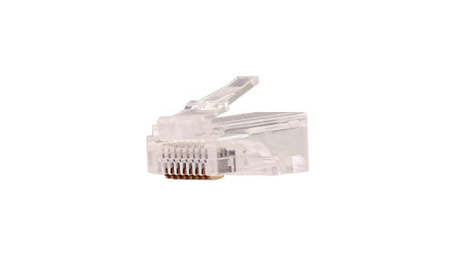 CAT5E RJ45 Modular Plug | Feed Through - 100 Pack