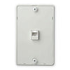 Telephone Wall Mounted Plate - Kitchen - White