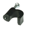 RG6 Cable Clip - Black 100 Pack