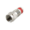 CATV F Type Compression Connector for RG59U - 10 Pack