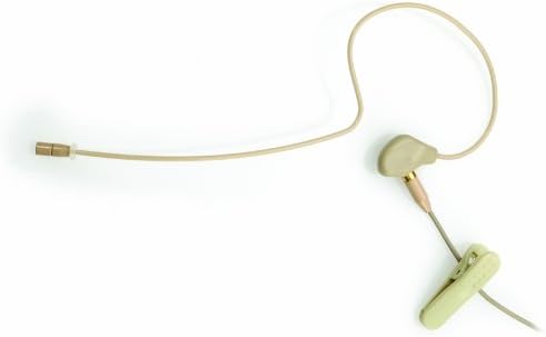 CM-8015F - Single Ear-hook Sub-miniature Omni-directional Microphone (Beige)