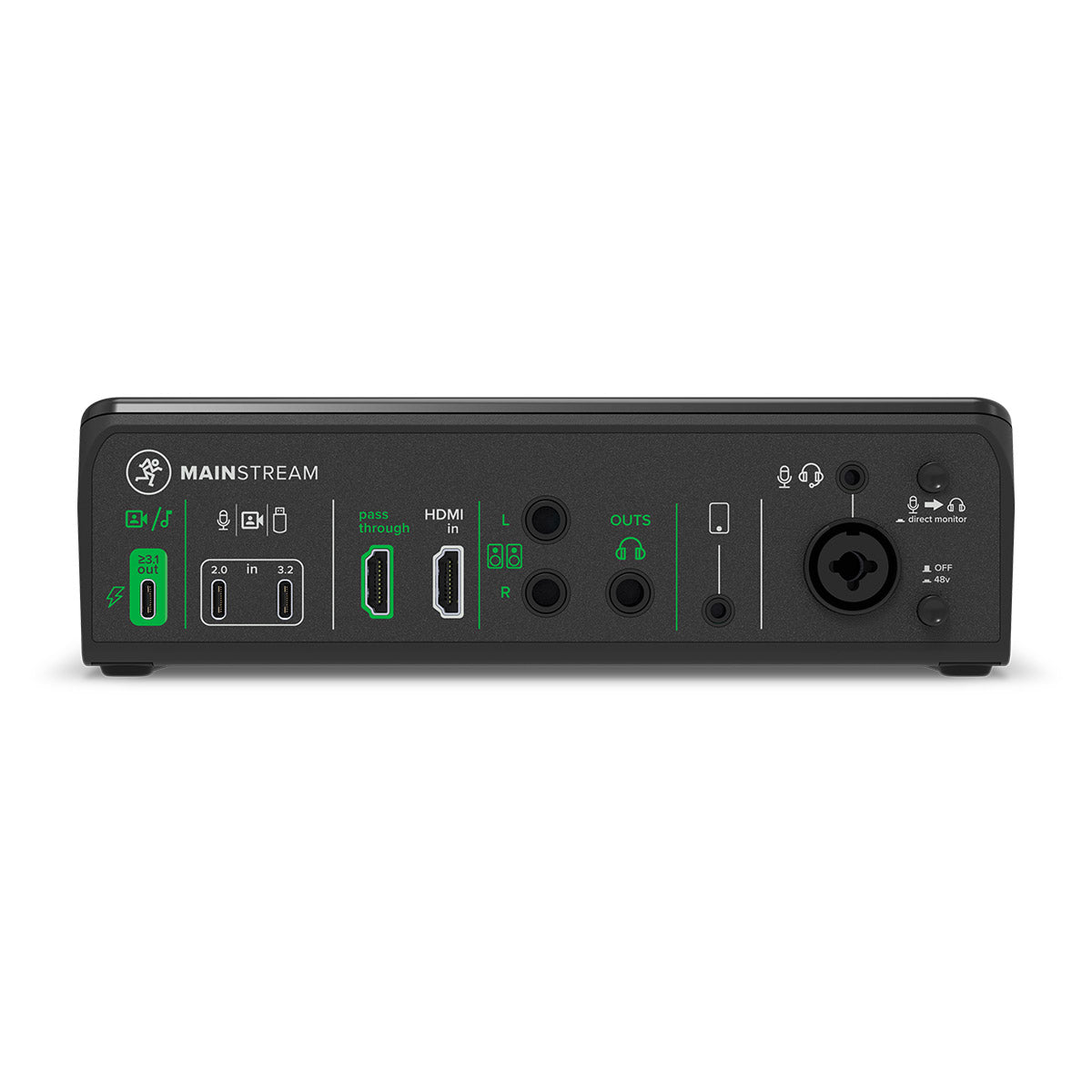 MAINSTREAM Complete Live Streaming & Video Capture Interface with Programmable Control Keys