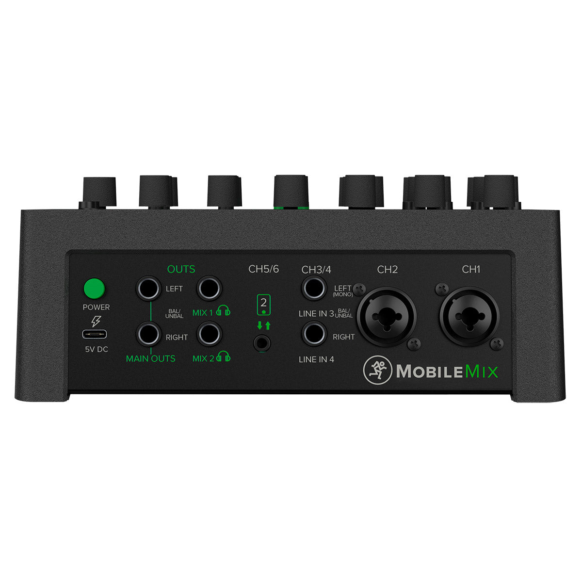 MobileMix 8-Channel USB-Powerable Mixer for A/V Production, Live Sound & Streaming