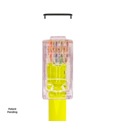 S45-1700P – Simply45® ProSeries Cat6/6a Unshielded Pass-Through RJ45 Modular Plugs with Cap45® 100 pc/Jar