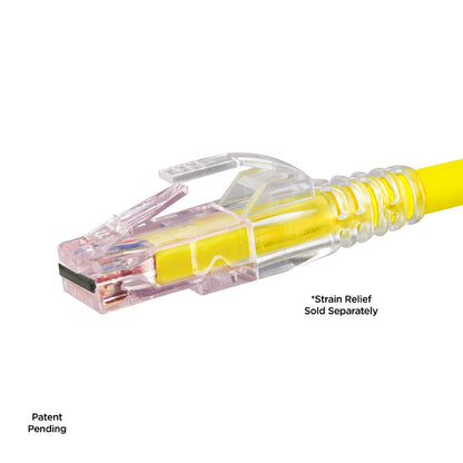 S45-1700P – Simply45® ProSeries Cat6/6a Unshielded Pass-Through RJ45 Modular Plugs with Cap45® 100 pc/Jar