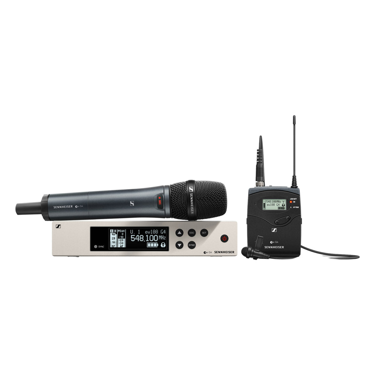 EW 100 G4-ME2/835-S-A - Hand Held & Clip-on Mic Wireless System