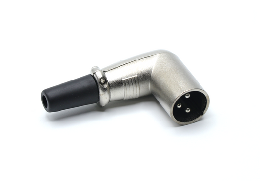 XLR Male Right Angle Connector