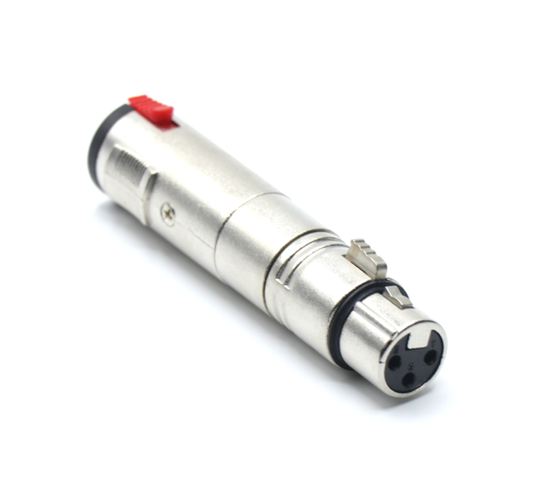 XLR Female to 1/4" Female Stereo Adapter