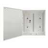 14" Metal Structure Can Panel with Cover - White