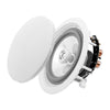 8" 150W Weather Resistant Outdoor In-Ceiling Speaker w/ Built-in Crossover, Pair - ICE840WRS