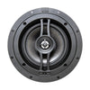 R63 6.5" In-Ceiling Speakers with 1.0" Aluminum Dome Tweeter, Pair, Black Series
