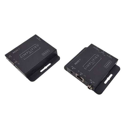 REX2.1 Compact 4K (24/25/30Hz.)/1080p (60Hz.) HDMI Extender Kit Over Single CAT Cable (50m/70m) 4K & 1080p