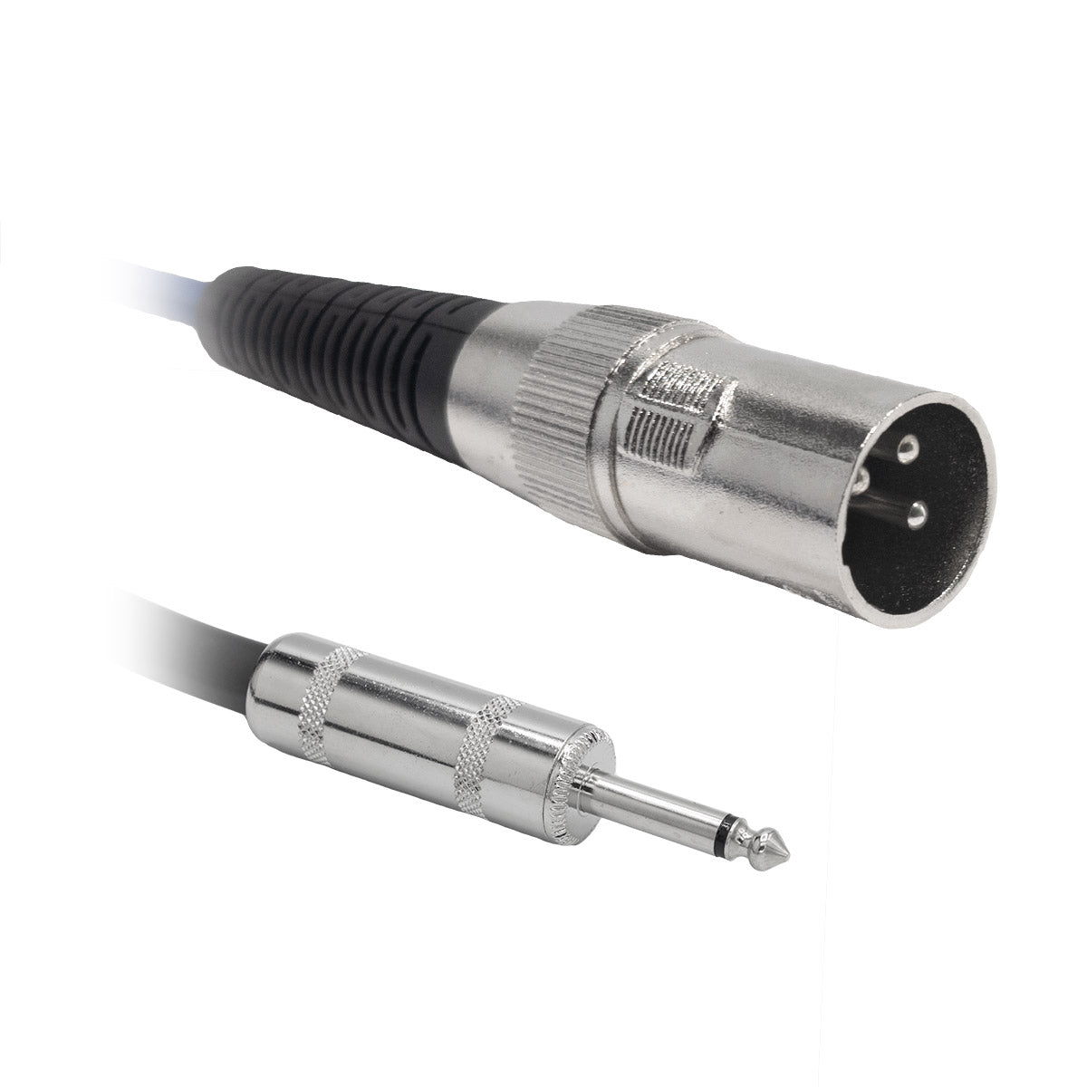 XLR Male to 1/4" Mono Un-Balanced Cable