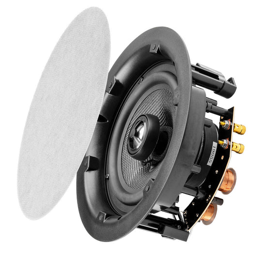 6.5" Trimless Thin Bezel High Definition 2-Way In-Ceiling Speaker Pair - ACE640